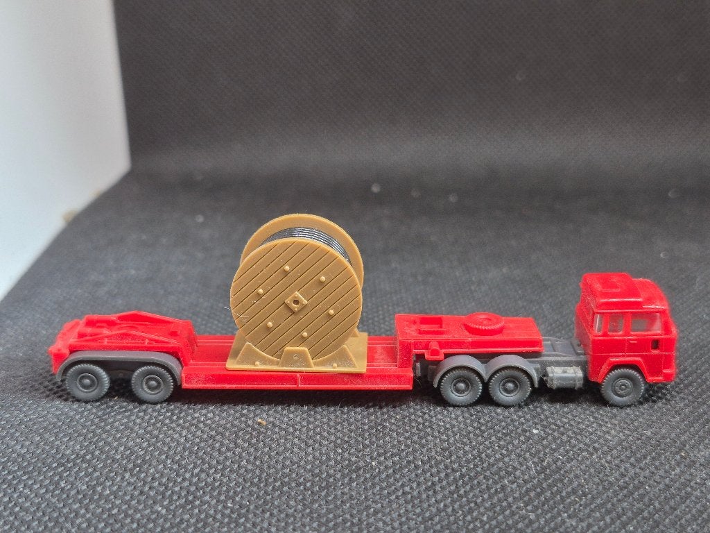 Wiking 0949 - Magirus dieplader met kabelrol (16197), Overige merken, Gebruikt, Gelijkstroom, Overige typen