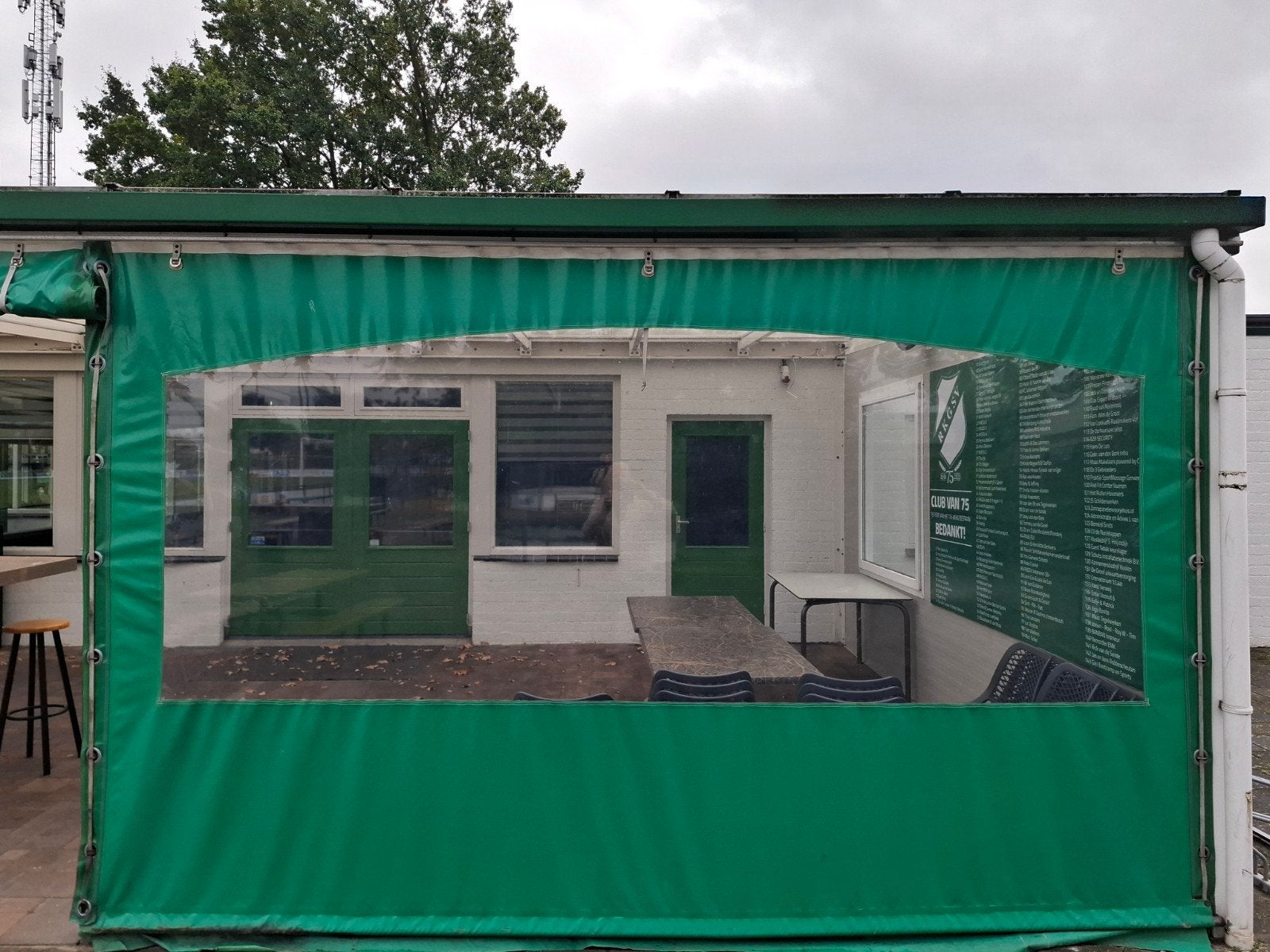 20 m verandazeilen met ramen, Tuin en Terras, Ophalen, Veranda