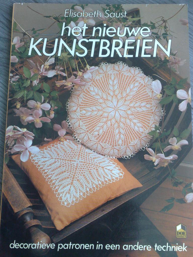 Boek = Het nieuwe kunstbreien , 50 patronen, Hobby en Vrije tijd, Breien en Haken, Verzenden, Zo goed als nieuw, Haken, Patroon of Boek