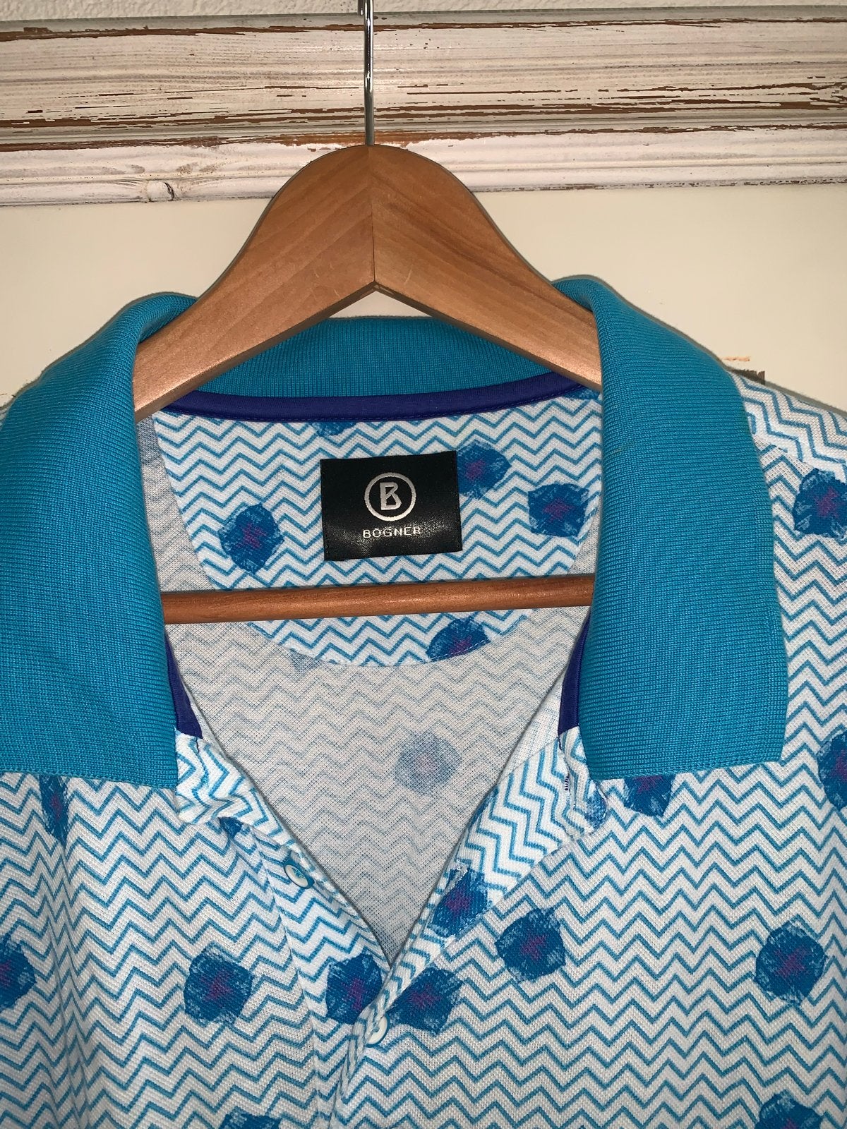Bogner Polo Shirt Heren - XL - Zo goed als nieuw, Kleding | Heren, Ophalen of Verzenden, Zo goed als nieuw, Maat 56/58 (XL), Blauw