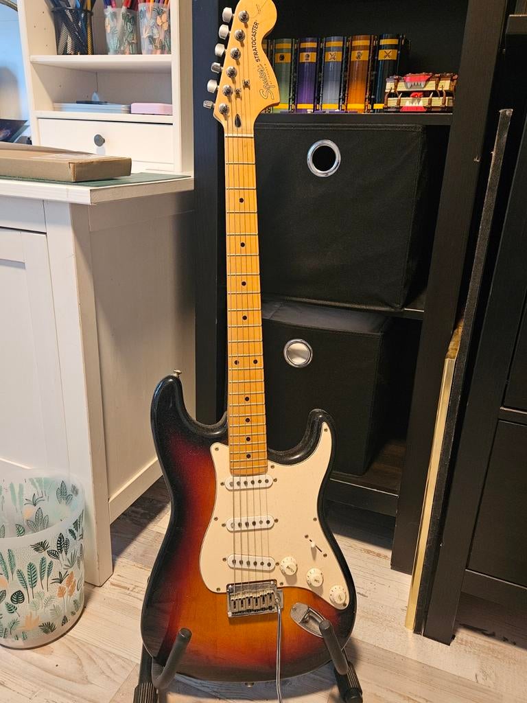 Squier Stratocaster elektrische gitaar, Muziek en Instrumenten, Ophalen of Verzenden