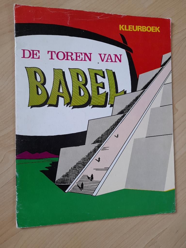 KLEURBOEK DE TOREN VAN BABEL, Ophalen of Verzenden, Gelezen, Fictie algemeen