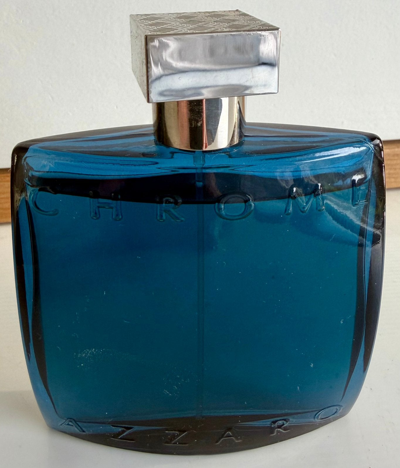 Azzaro Chrome eau de parfum 100ml 95% gevuld, Ophalen of Verzenden, Zo goed als nieuw, Parfumfles, Gevuld