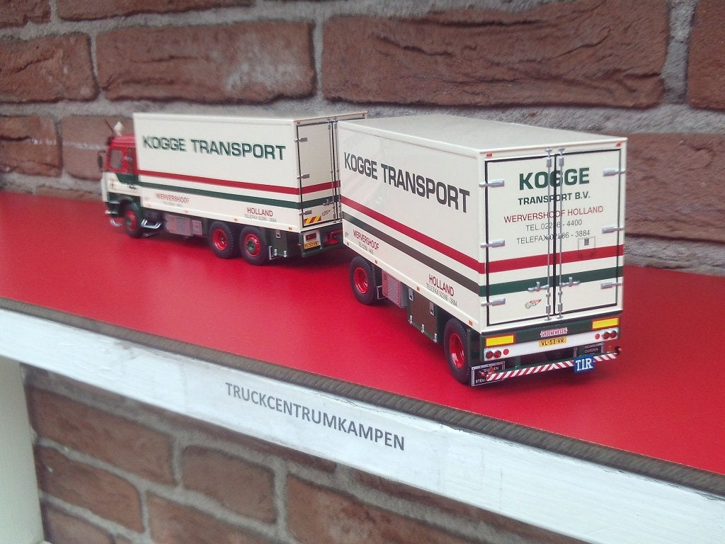 Tekno  Scania  143  van  Kogge  Transport., Hobby en Vrije tijd, Modelauto's | 1:50, Ophalen of Verzenden, Nieuw, Bus of Vrachtwagen