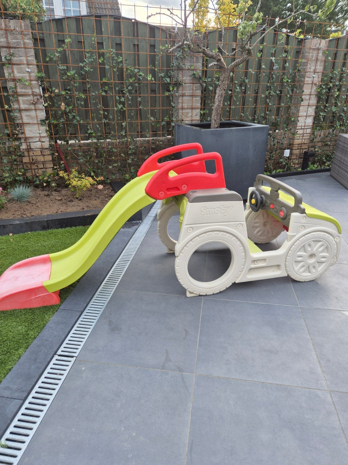 Smoby Auto Glijbaan, Ophalen, Gebruikt, Glijbaan
