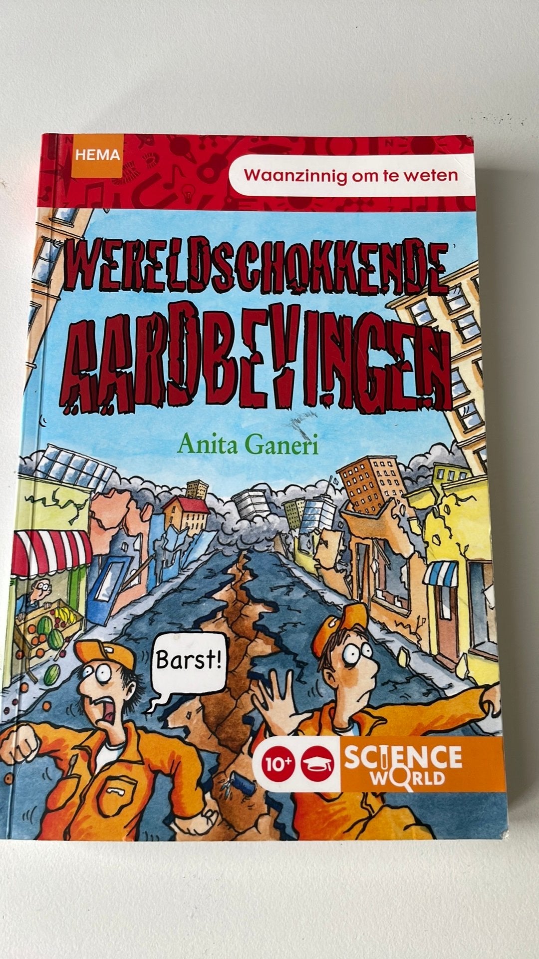Wereldschokkende Aardbevingen - Waanzinnig om te weten, Boeken, Ophalen of Verzenden, Zo goed als nieuw, Non-fictie