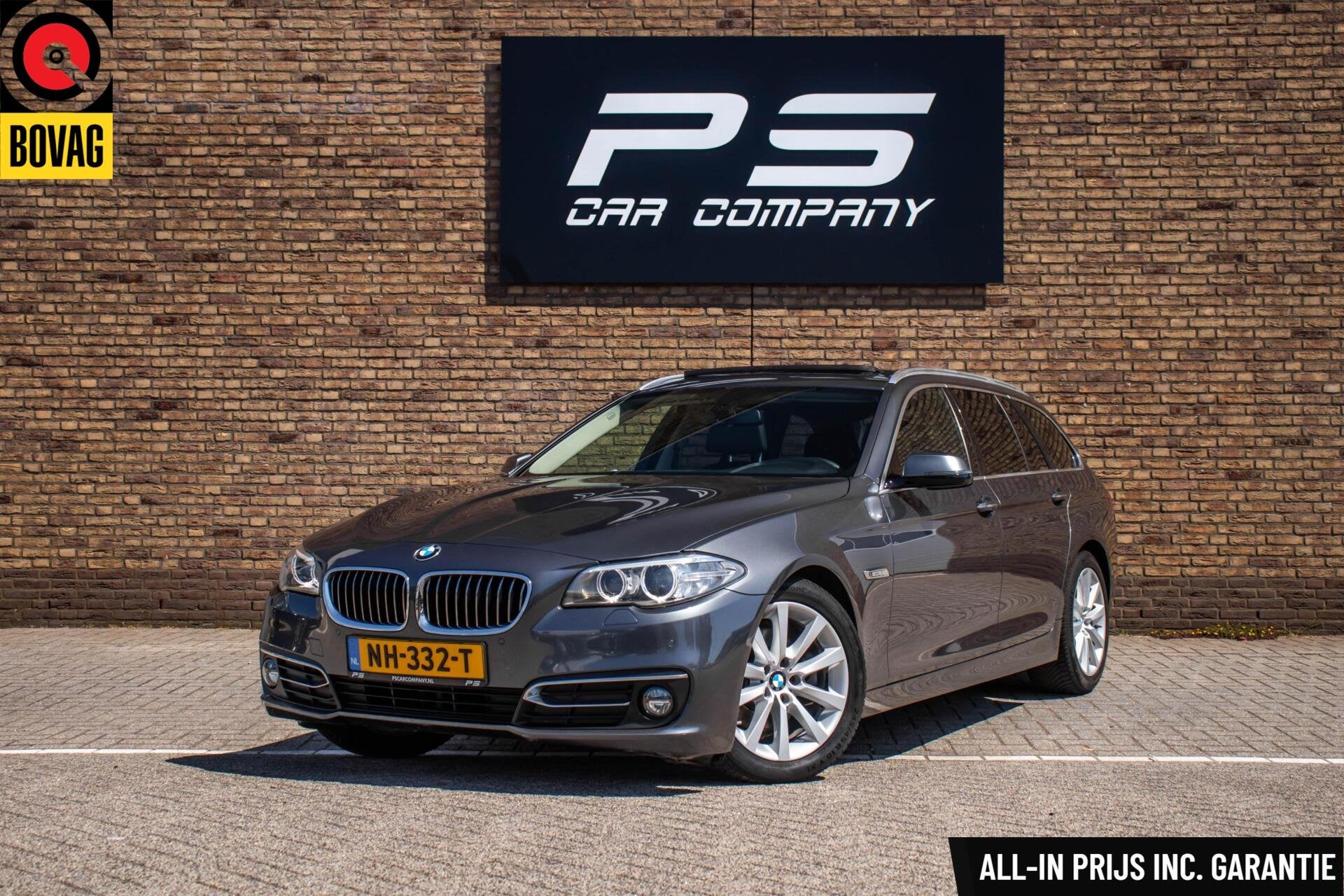 BMW 5-serie Touring 520i Luxury Edition, NAP, Pano, Leder, Automaat, Achterwielaandrijving, Gebruikt, 4 cilinders