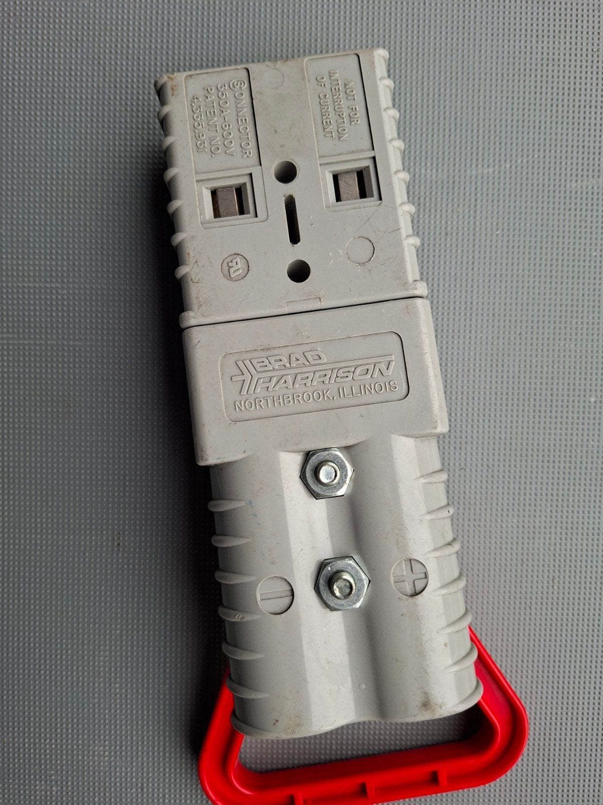 Anderson SB50 Connector - Grijs met Rode Handgreep, Ophalen of Verzenden, Nieuw, Universele onderdelen
