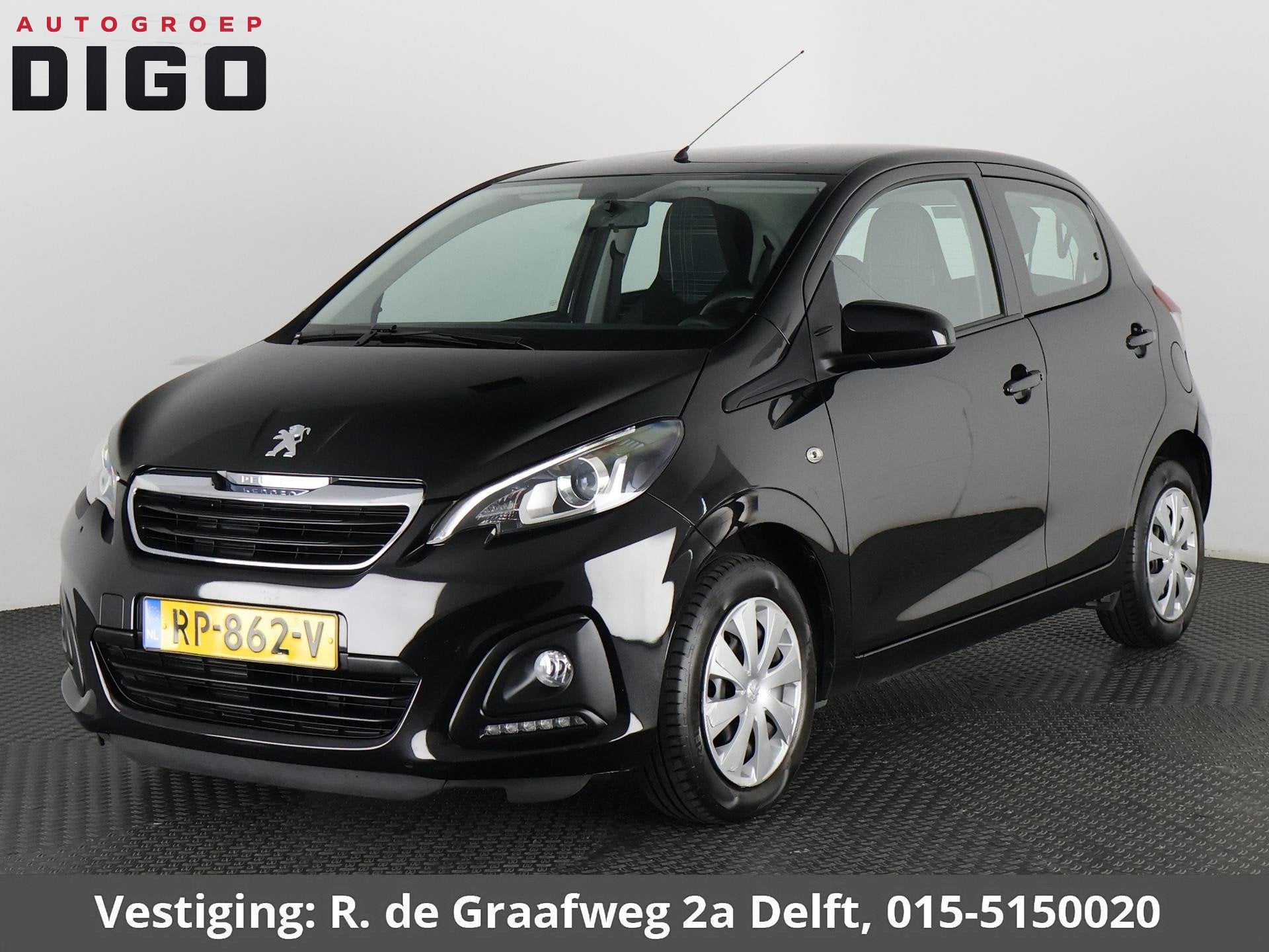 Peugeot 108 1.0 e-VTi Active | Android scherm | Google Navig, Voorwielaandrijving, Stof, Gebruikt, 4 stoelen