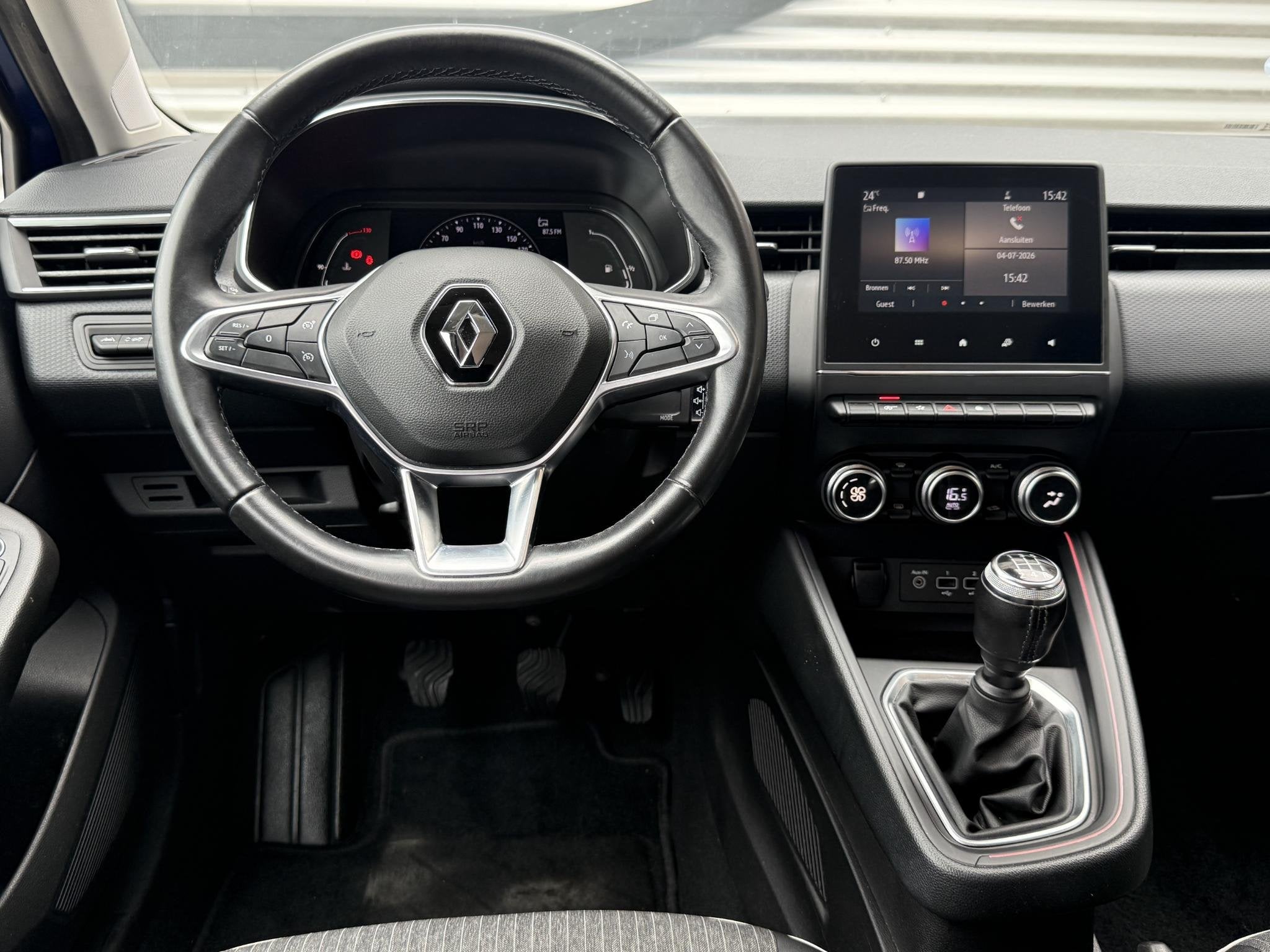 Renault Clio 1.0 TCe Intens 2e Eigenaar|Carplay|Clima|Cruise, Auto's, Voorwielaandrijving, 101 pk, Gebruikt, Euro 6