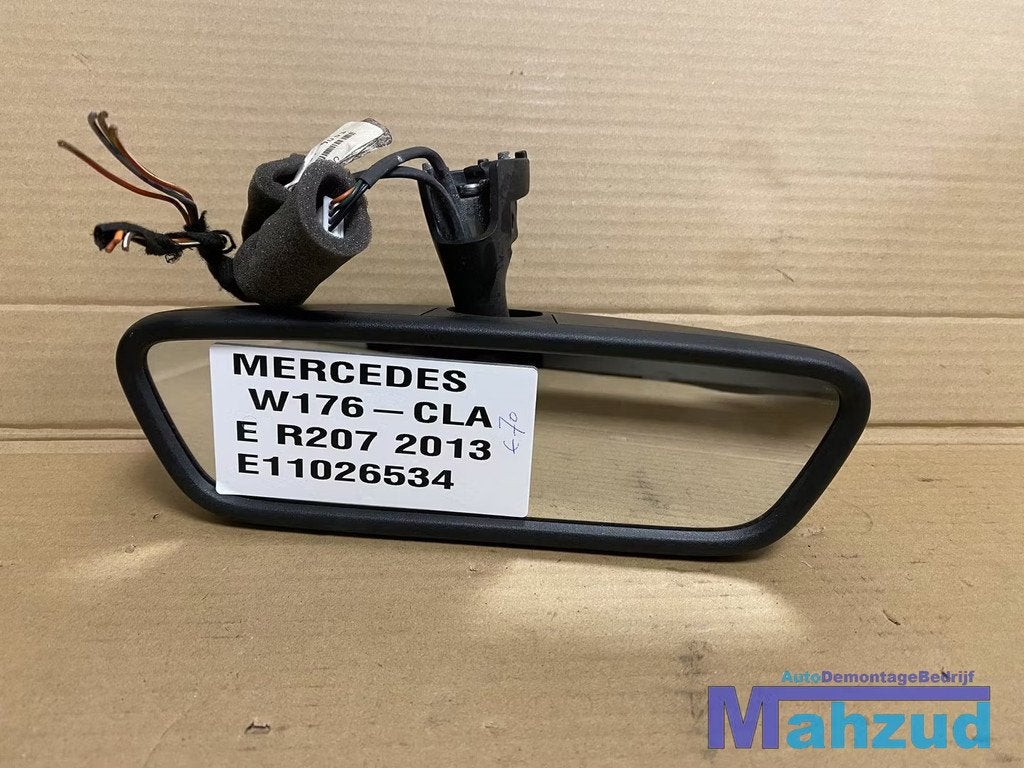 MERCEDES A CLA W176 C117 GLA Zwart binnenspiegel 2012+, Auto-onderdelen, Spiegels, Gebruikt, Mercedes-Benz AG, Mercedes-Benz, Ophalen of Verzenden