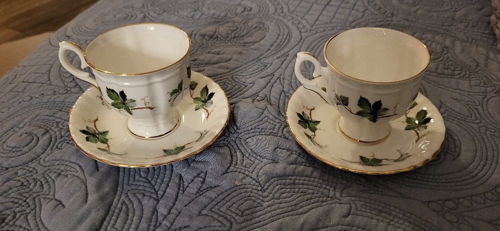 Vintage porselein, Ophalen