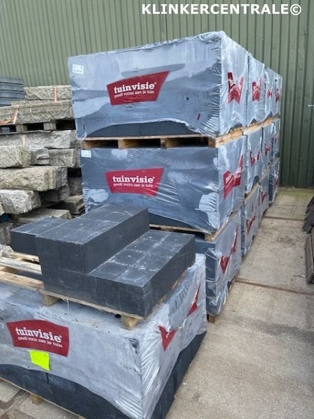 1.250 stuks pallisade blokken 15x15x60cm zwart nieuwe A-keus, Tuin en Terras, Tegels en Klinkers, TuinVisie, Vonderweg 9     7468DC  Enter
