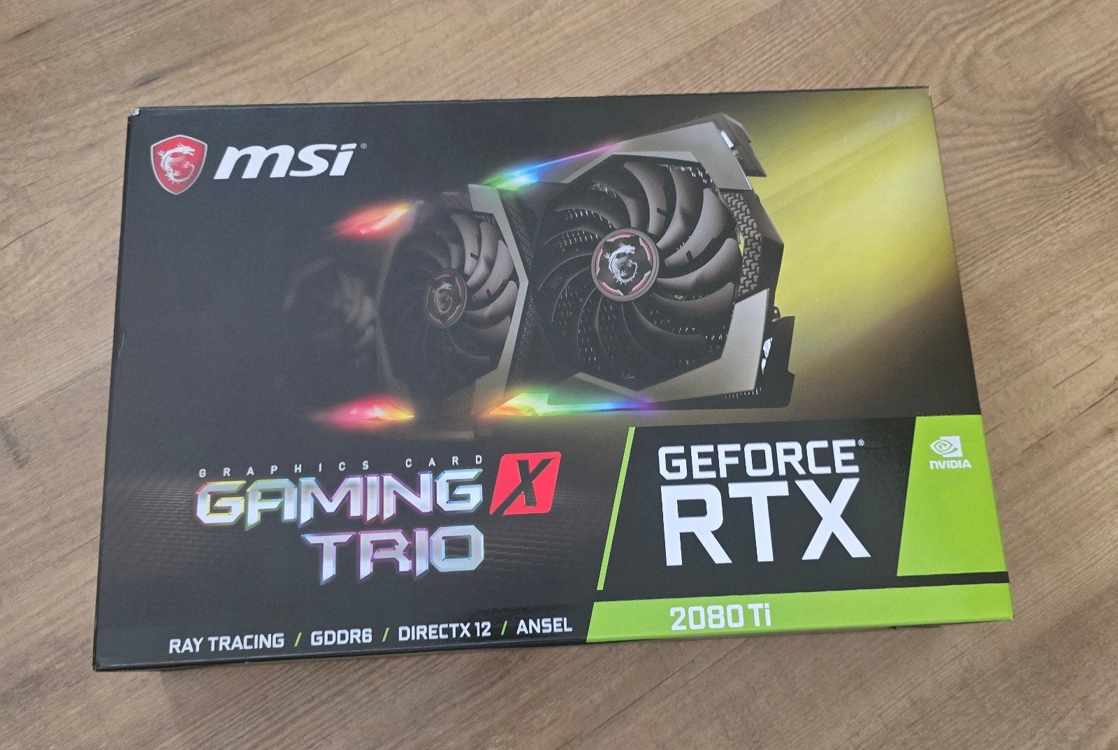 MSI RTX 2080 Ti Gaming X Trio 11GB, Computers en Software, Videokaarten, Gebruikt, Nvidia, GDDR6, HDMI, DisplayPort, Ophalen of Verzenden