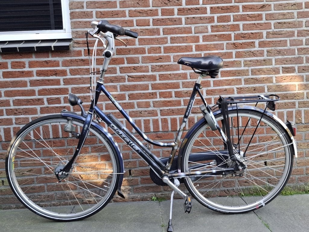 stationsfiets gazelle, Ophalen, Gebruikt, Versnellingen, 56 cm of meer