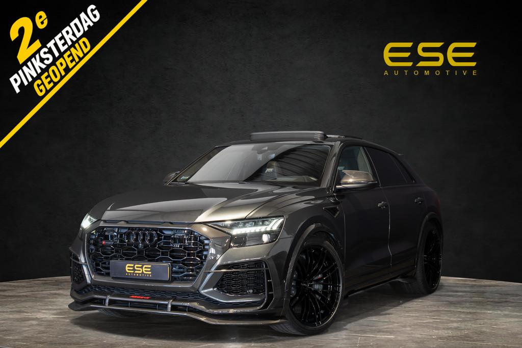 Audi Q8 4.0 TFSI RS Q8 R ABT 1 of 125 | B&O 3D | Pano | PPF, Auto's, Automaat, Gebruikt, Adaptive Cruise Control, Leder