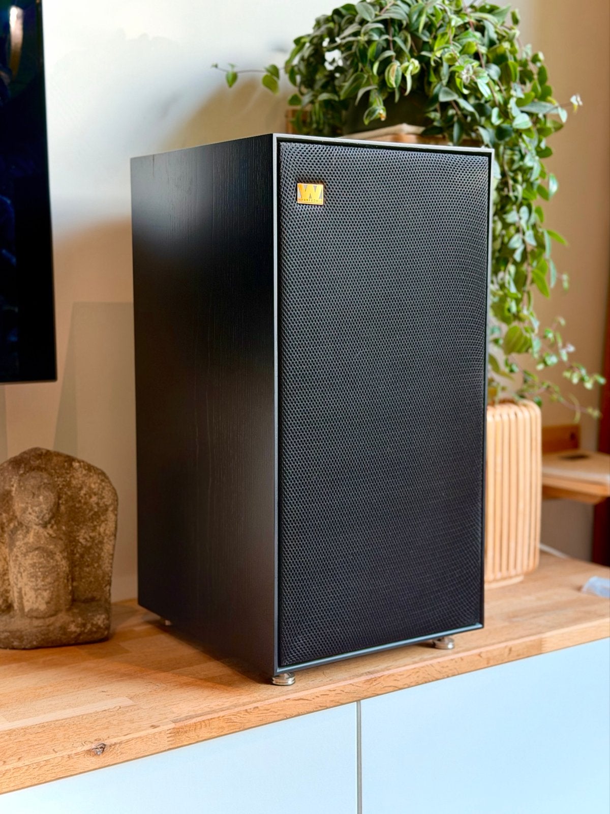 Wharfedale Linton Heritage 85 speakers - Zwart (set van 2), Ophalen, Zo goed als nieuw, Stereo speakers, Wharfedale