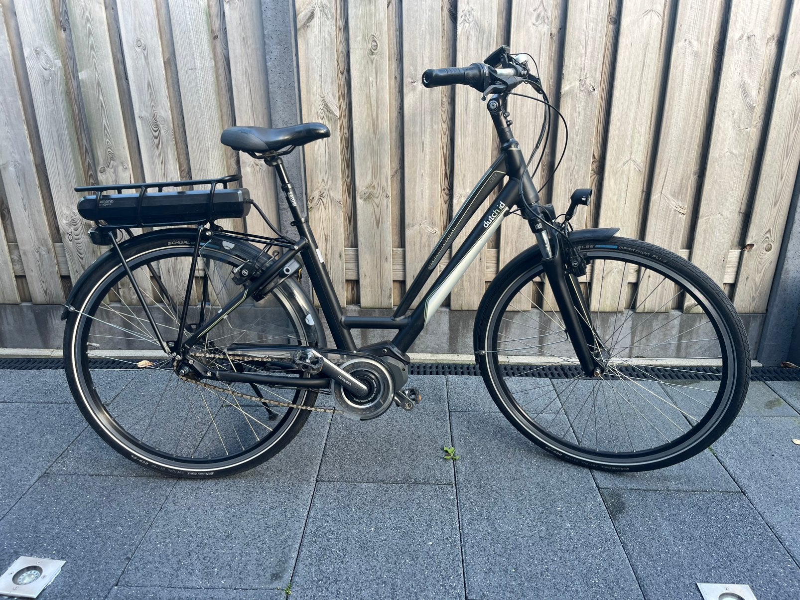 Elektrische fiets Dutch id, Minder dan 10 versnellingen, 47 tot 50 cm, Zo goed als nieuw, Ophalen