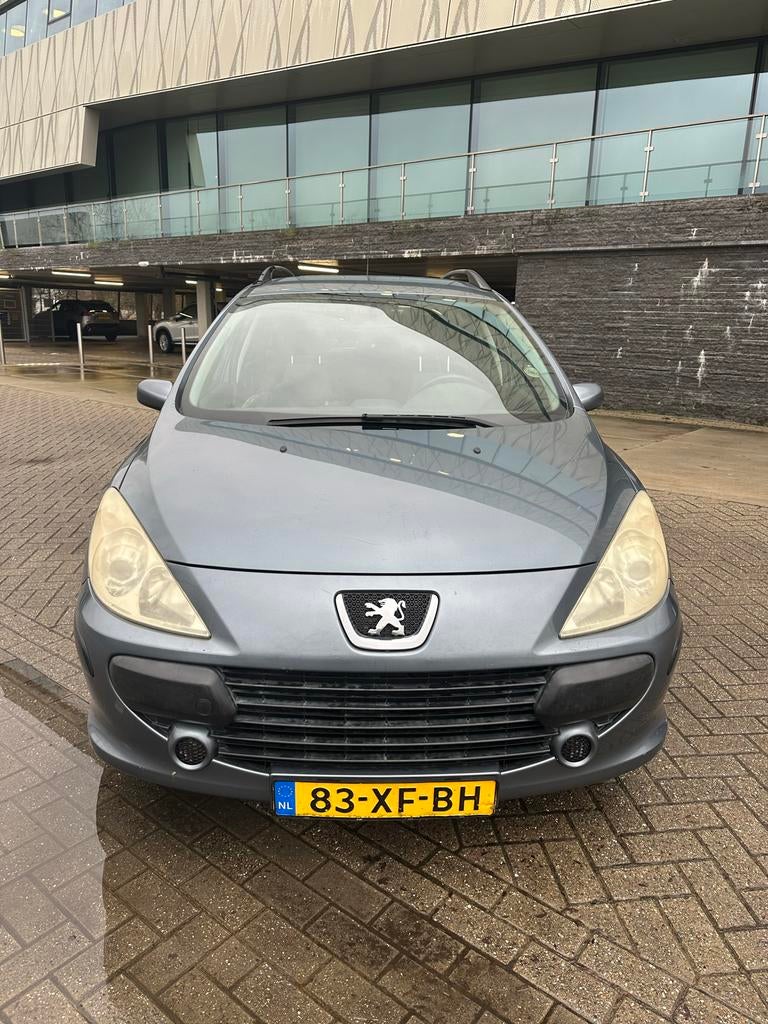 Peugeot 307 1.6 16V XR Break 2006 Grijs, Auto's, 4 cilinders, 665 kg, Handgeschakeld, 1587 cc