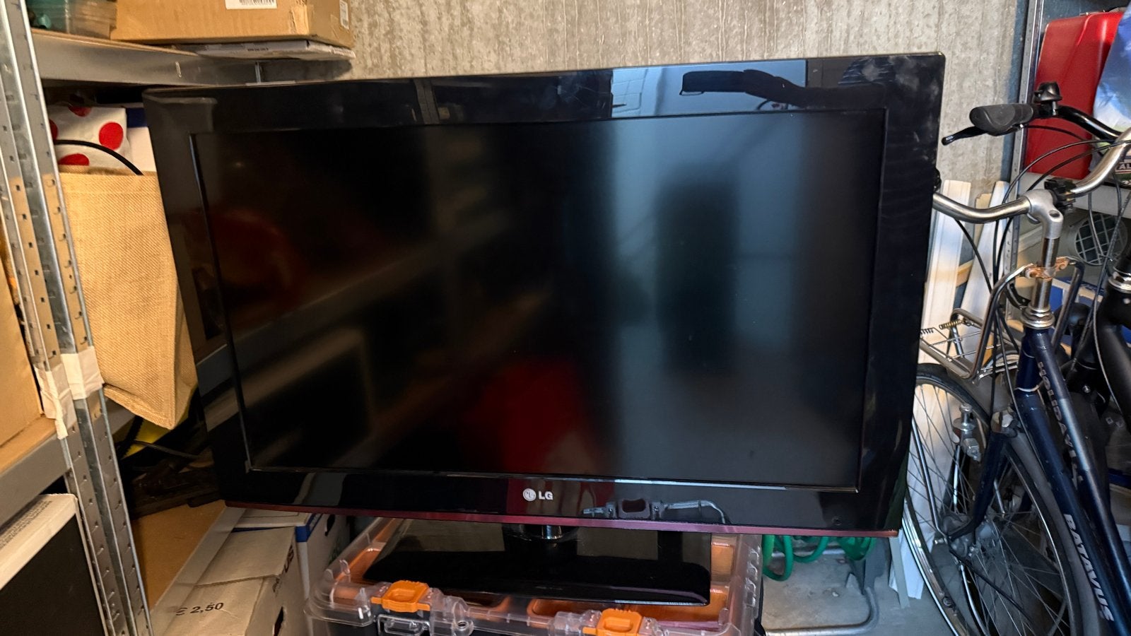 LG 32LD350 LCD TV - 81 cm (32 inch) met afstandsbediening, Ophalen, Gebruikt, 50 Hz, LCD
