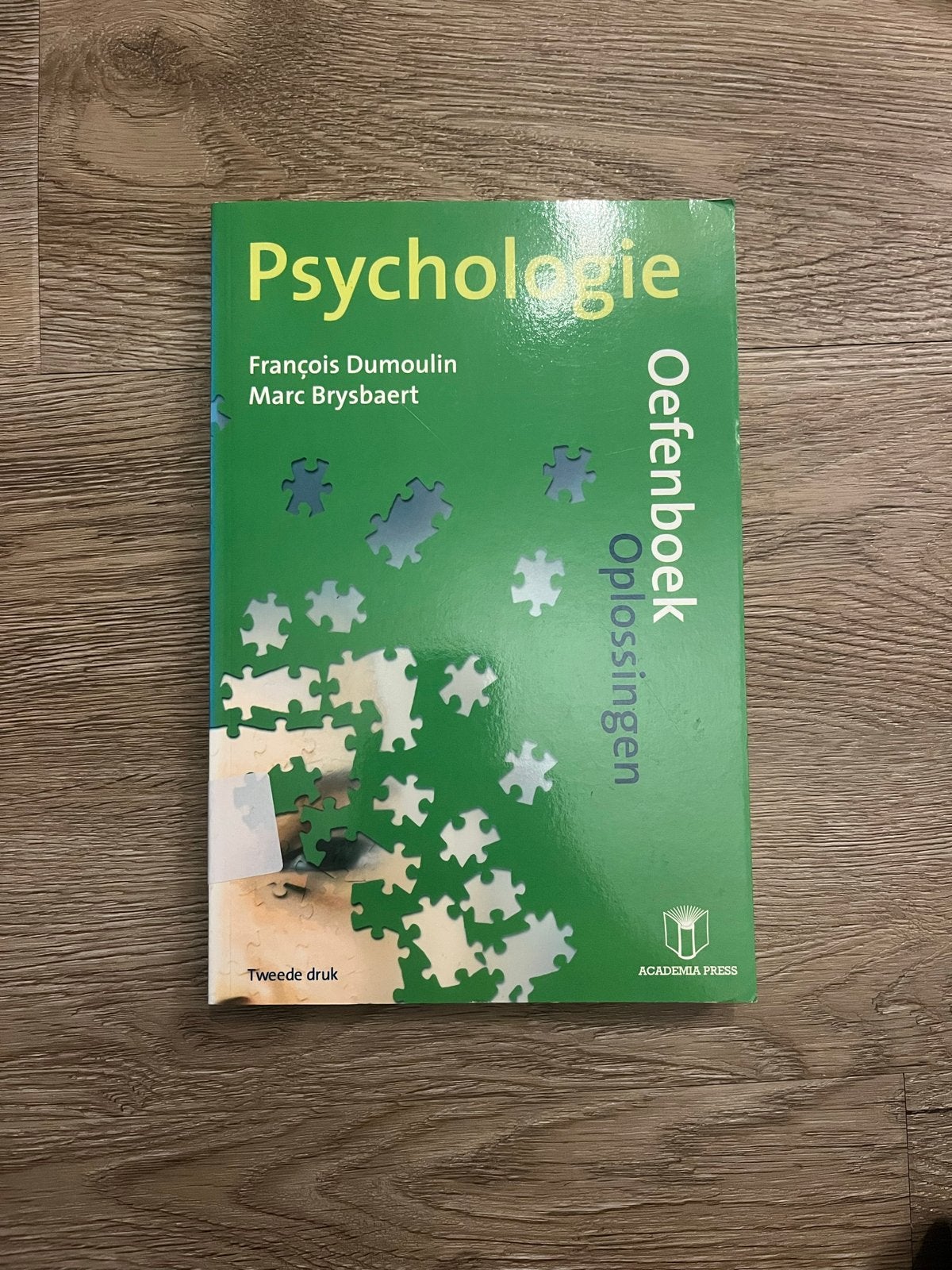 Psychologie Oefenboek Oplossingen - Marc Brysbaert (2e druk), Ophalen of Verzenden, Gelezen, Overige onderwerpen