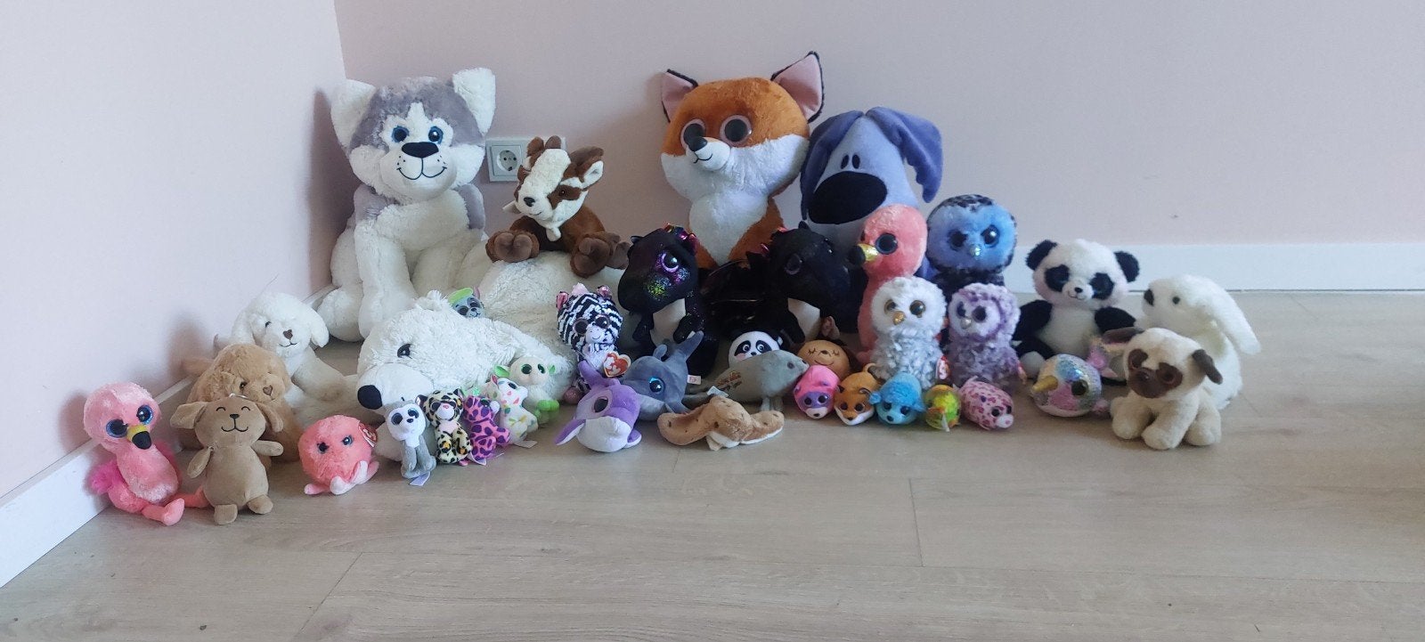 Schone, nette knuffels, waaronder Ty Beanie Boos, Overige karakters, Overige typen, Ophalen of Verzenden, Zo goed als nieuw