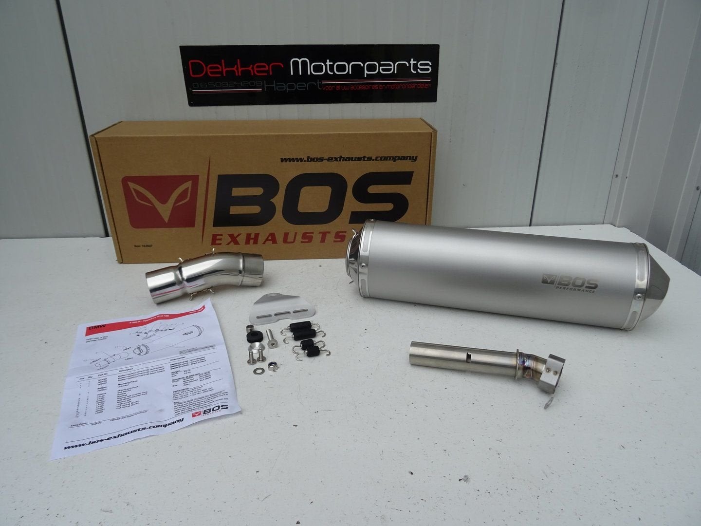 Bos Hyperfox Tita Sport Demper BMW F800R 2009-2016 E Keur!, Motoren, -, -, Nieuw, Ophalen of Verzenden