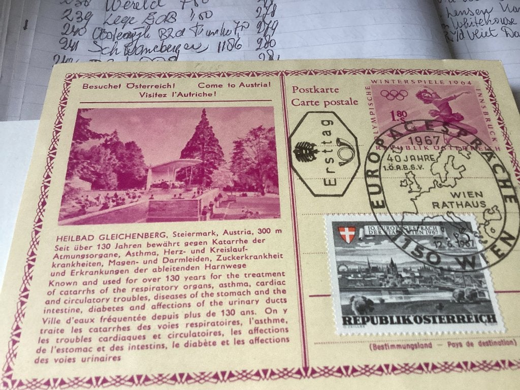 No3479 Olympische spelen Oostenrijk1967  Nederland jaargang, Postzegels en Munten, Verzenden, Onbeschreven, Europa