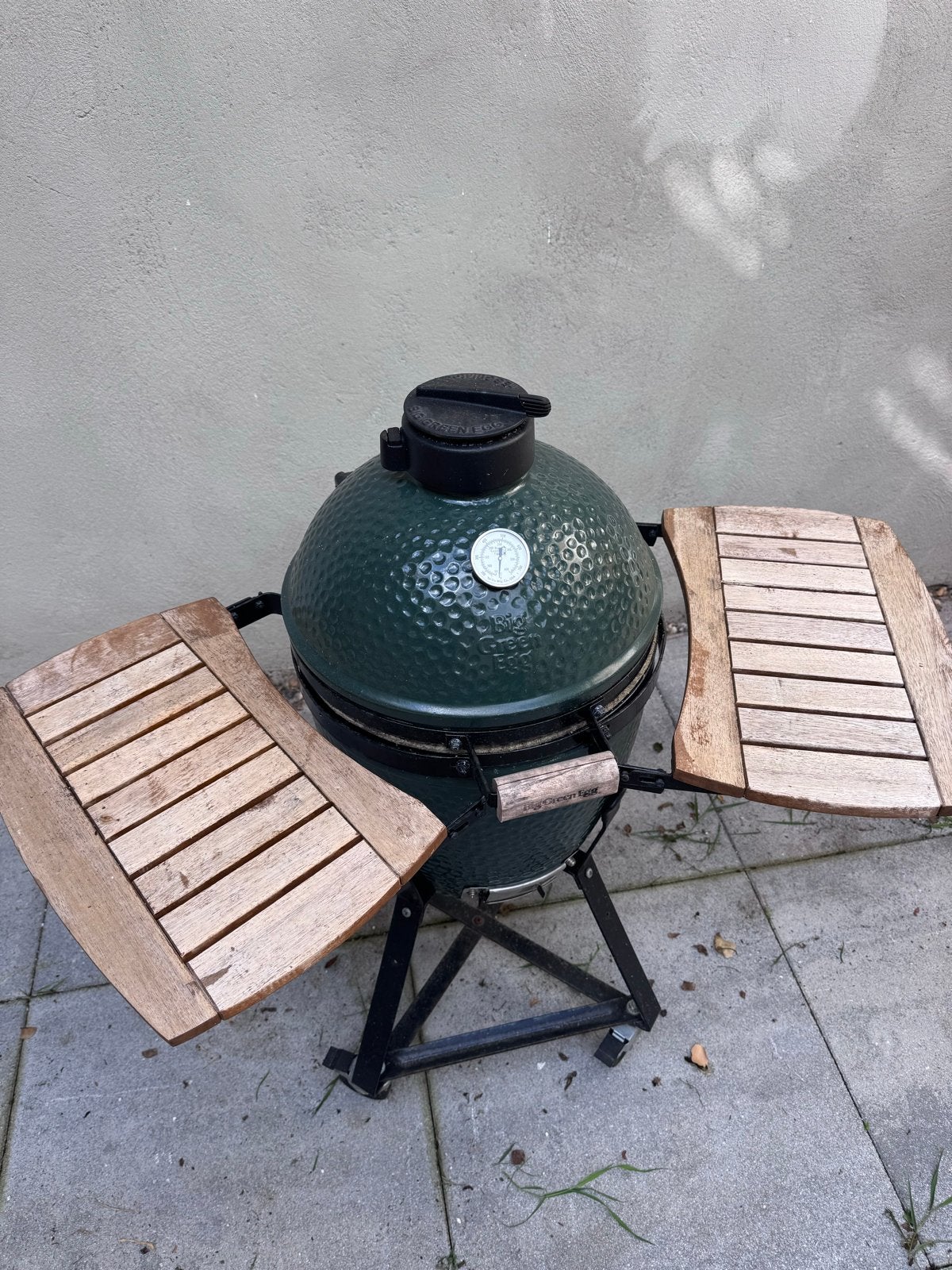Big Green Egg Small BBQ Compleet met Onderstel en Accessoire, Ophalen, Gebruikt