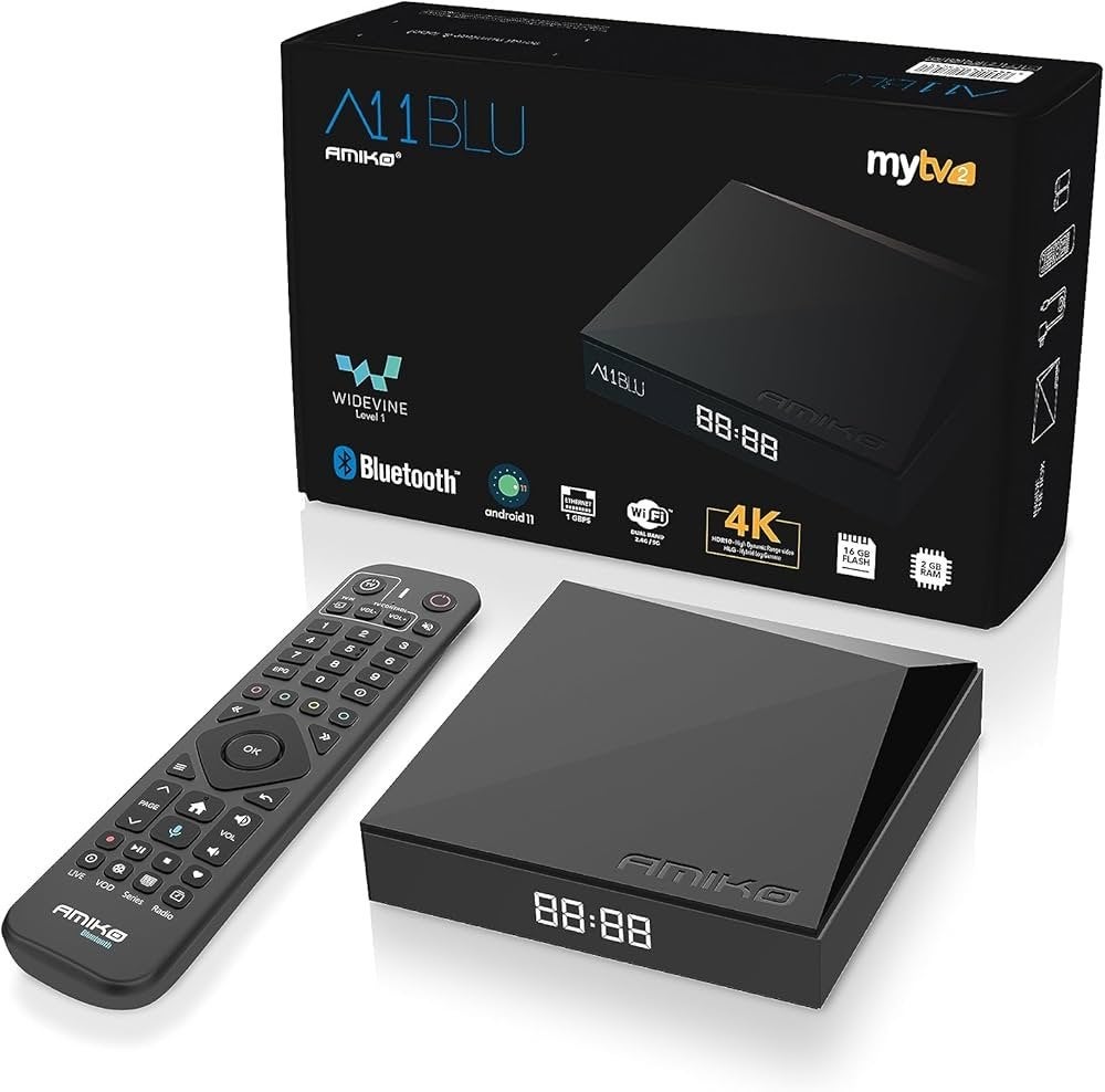 Amiko A11 Blu - Nieuw in originele verpakking, Ophalen of Verzenden, Nieuw, HDMI, Minder dan 500 GB
