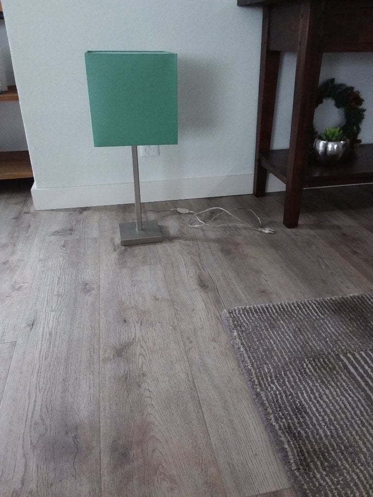 tafellamp nieuw H 62 cm rvs voet-steel vierkant kap groen, Huis en Inrichting, Groen, Ophalen of Verzenden, Nieuw