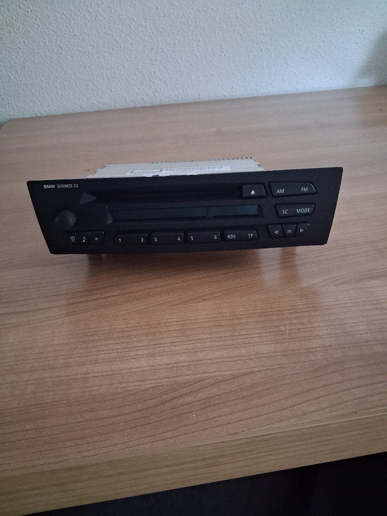 originele bmw business cd radio  ( e87 1 serie ), Ophalen, Gebruikt
