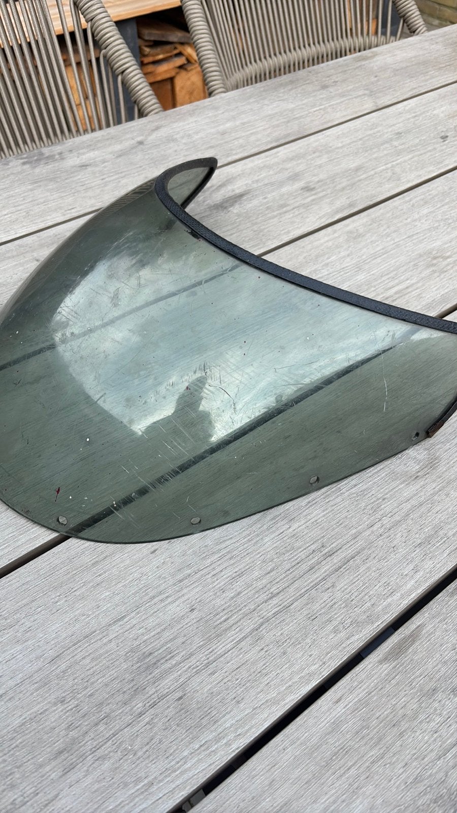 Orgineel kuip scherm, Ophalen of Verzenden, Gebruikt, Overige typen