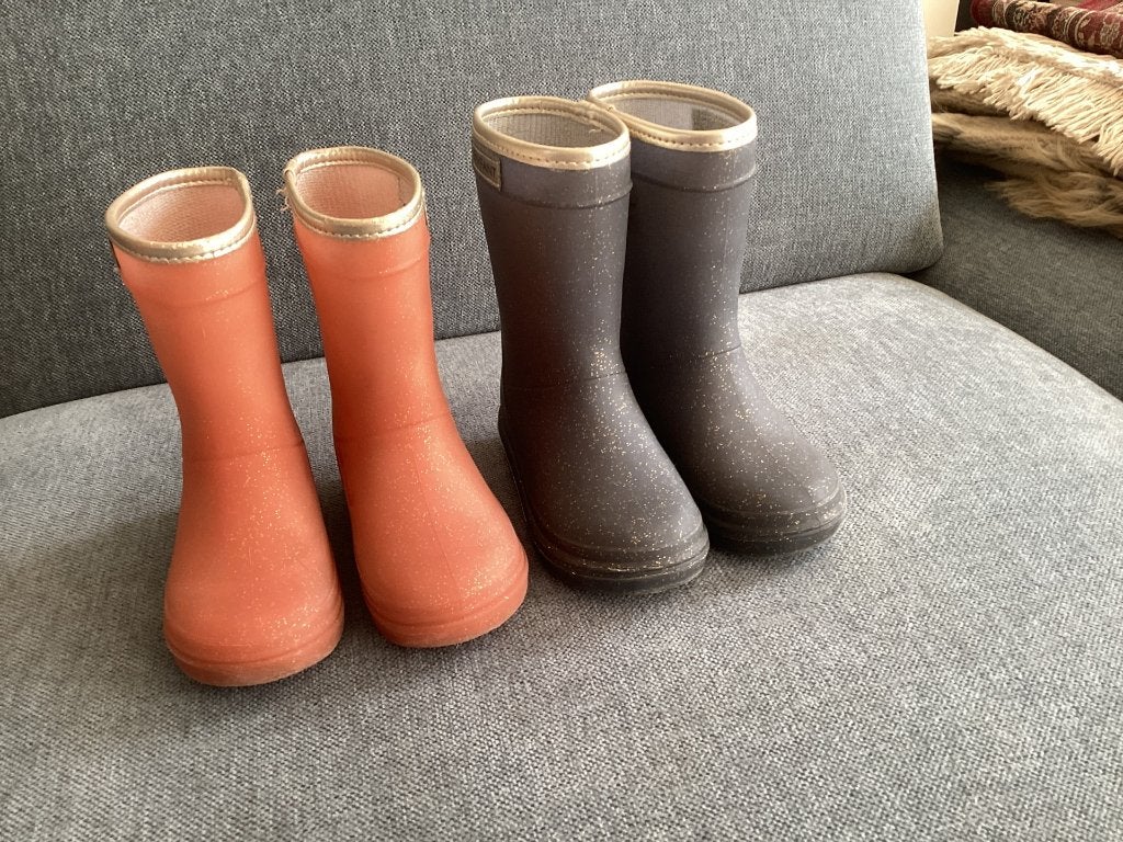En Fant regenlaarsjes voor kinderen. Maat 21 of maat 23., Ophalen of Verzenden, Gebruikt