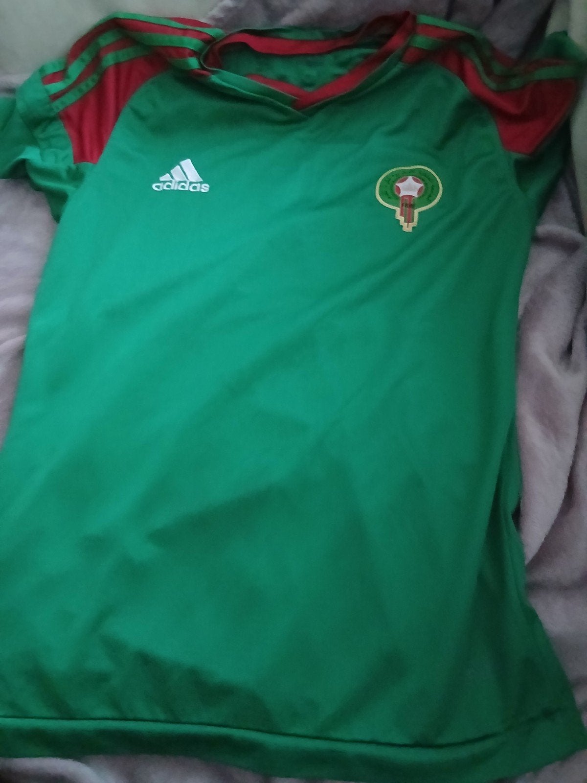 Adidas Marokko Voetbalshirt Maat S, Ophalen of Verzenden, Adidas, Voetbal, Groen