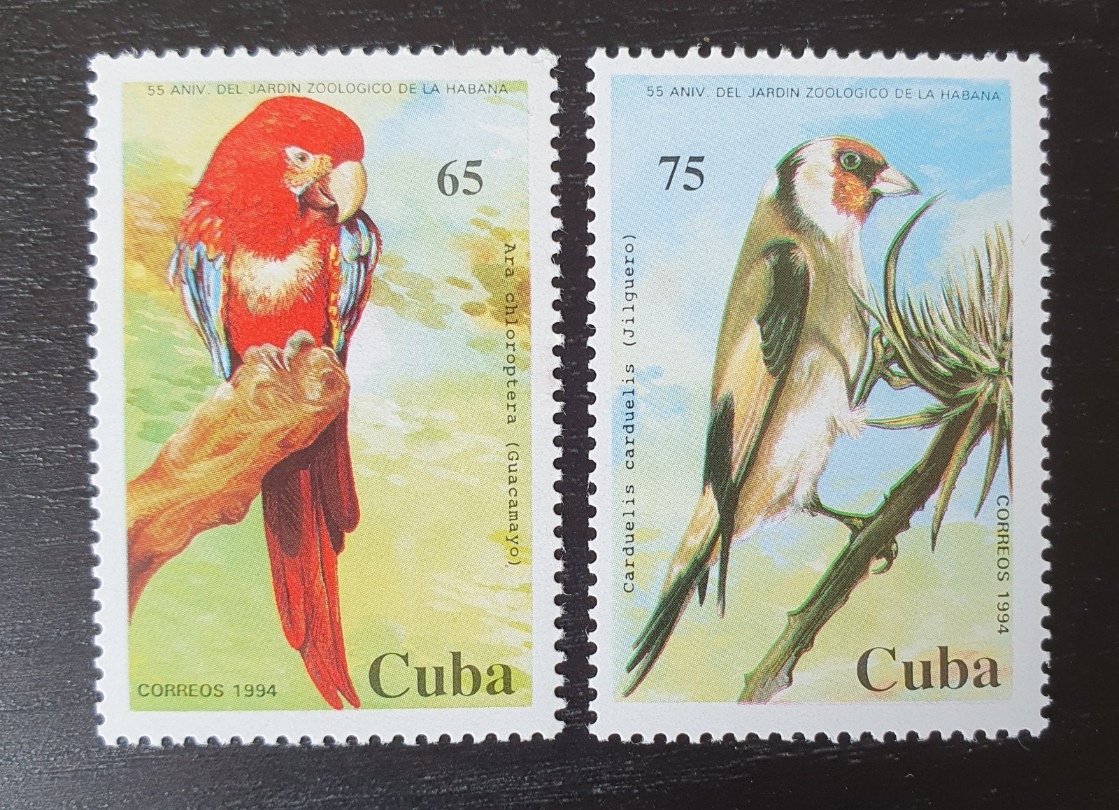 Cuba 1994 Vogels Michel 3789-3790 postfris, Verzenden, Postfris, Dier of Natuur