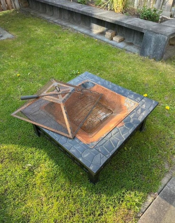 Vuurschaal, Ophalen, Gebruikt