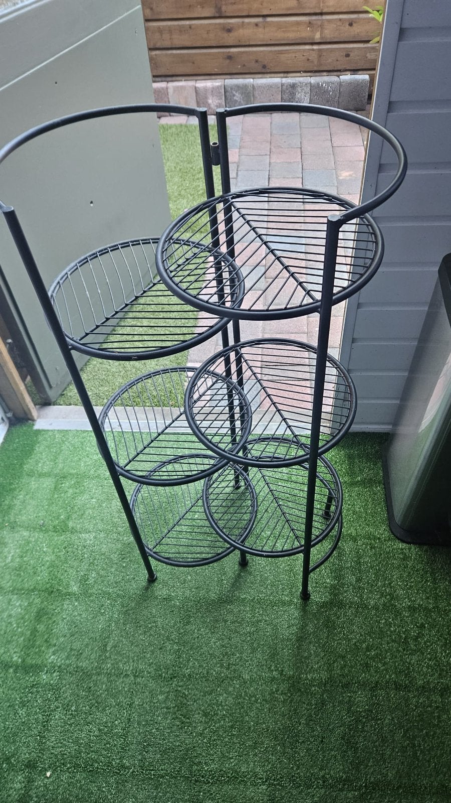 Planten/bloemen etagère - plantentafel - bloementafel, Huis en Inrichting, Woonaccessoires | Etagères, Ophalen, Gebruikt, Overige typen