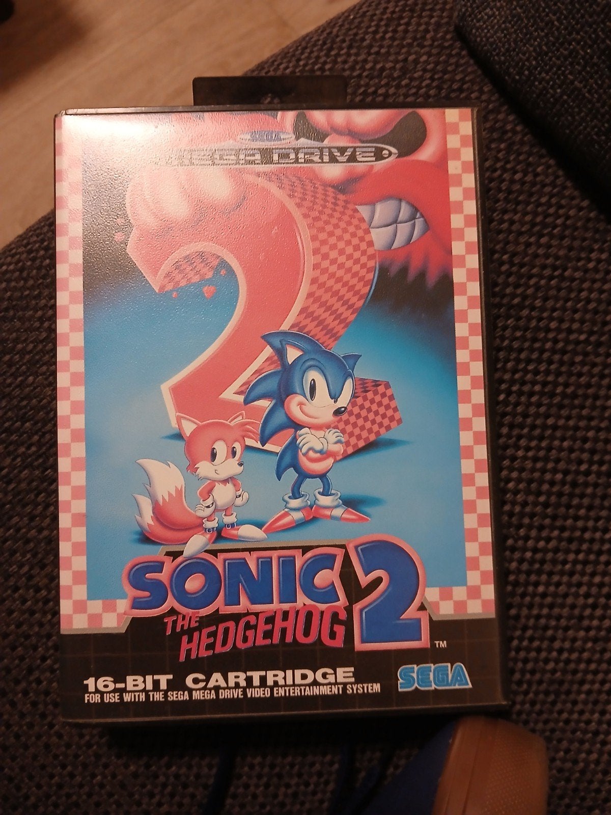 Sonic the Hedgehog 2 - Sega Mega Drive, Spelcomputers en Games, 2 spelers, Ophalen of Verzenden, Zo goed als nieuw, Vanaf 3 jaar