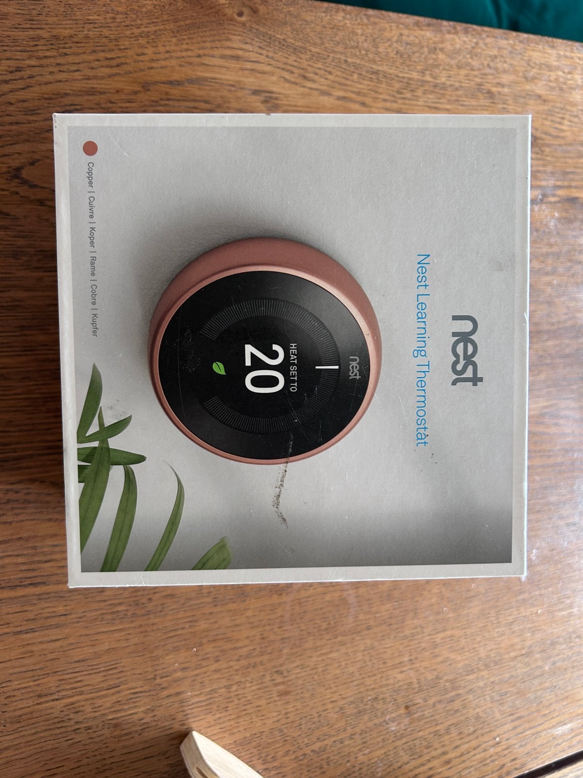 Nest Learning Thermostat - Slimme Thermostaat, Doe-het-zelf en Verbouw, Ophalen of Verzenden, Slimme thermostaat, Zo goed als nieuw