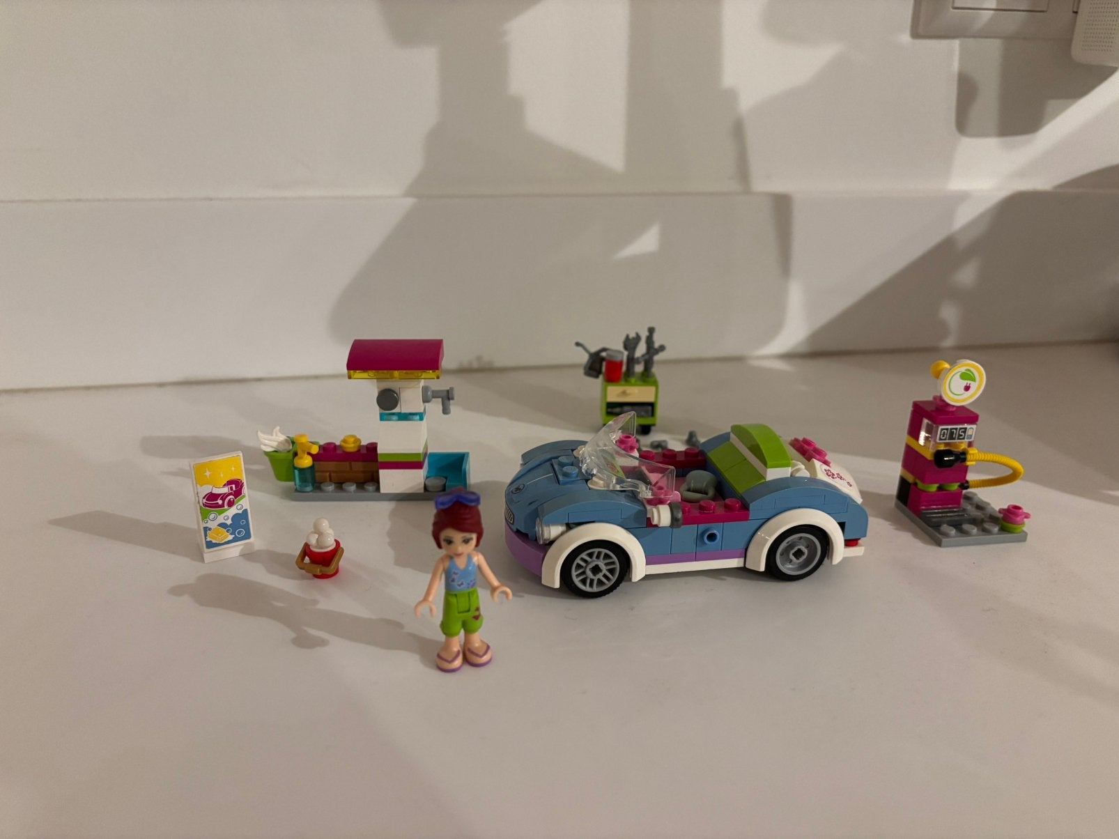 Lego Friends Mia’s sportwagen 41091, Gebruikt, Lego, Friends, Ophalen of Verzenden