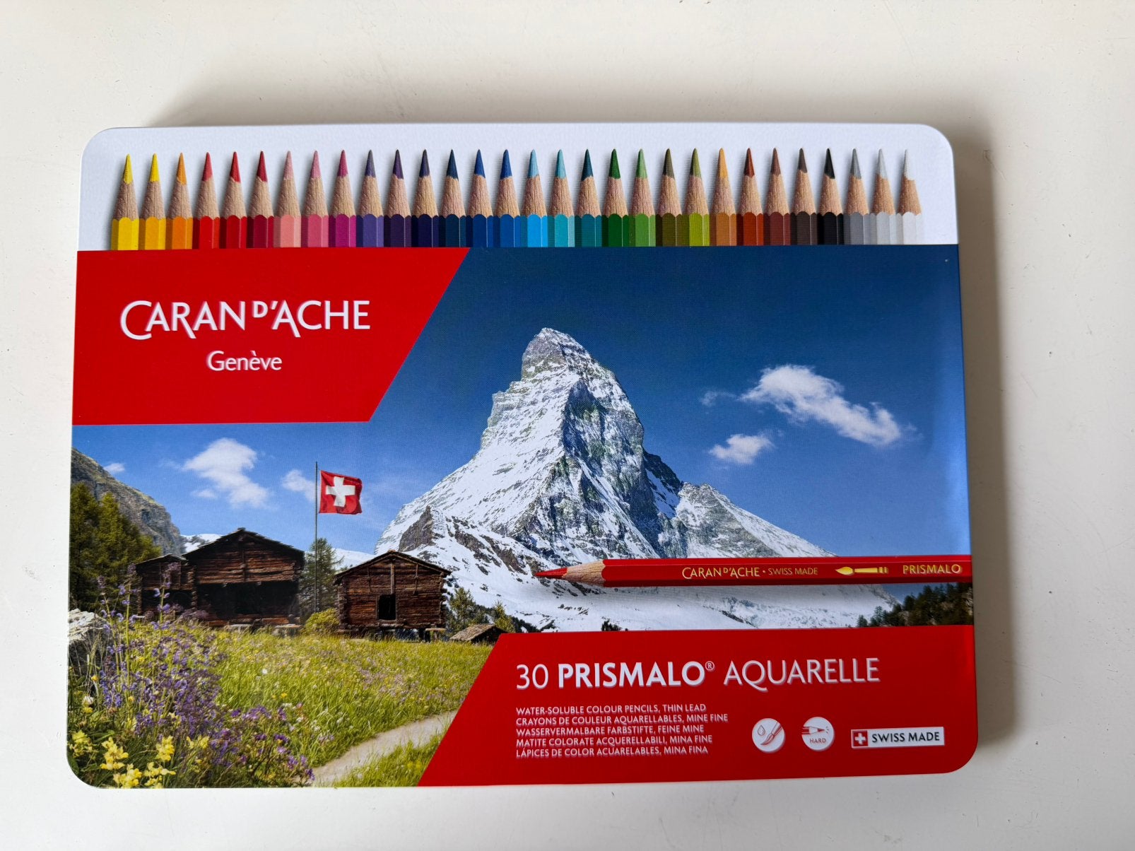 Caran d’ache 30 prismalo aquarelle, Ophalen of Verzenden, Nieuw, Potlood of Stift