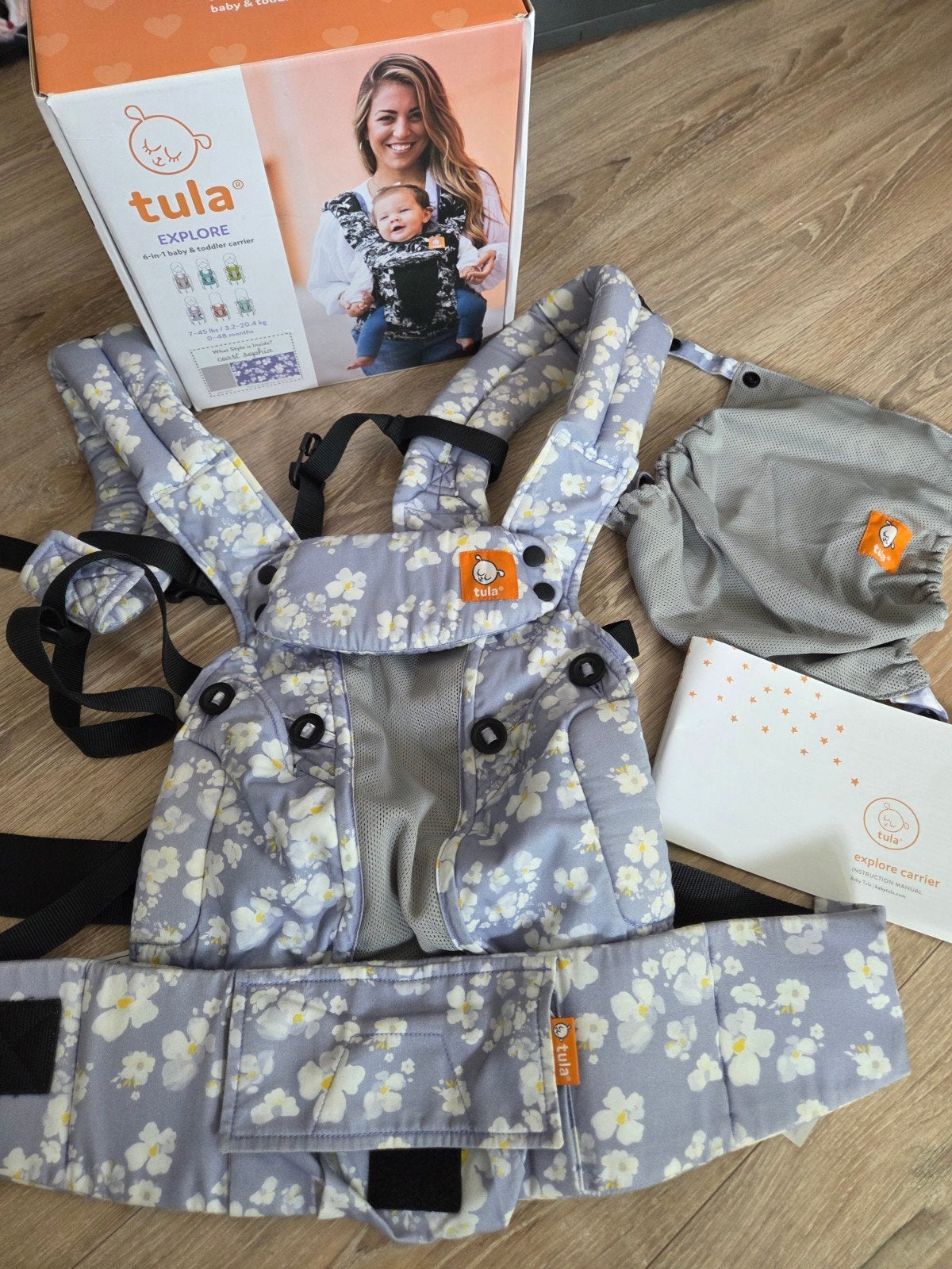 Complete Baby Tula Explore/Free-to-Grow Coast (Sophia), Kinderen en Baby's, Overige merken, Buik of Rug, Ophalen of Verzenden