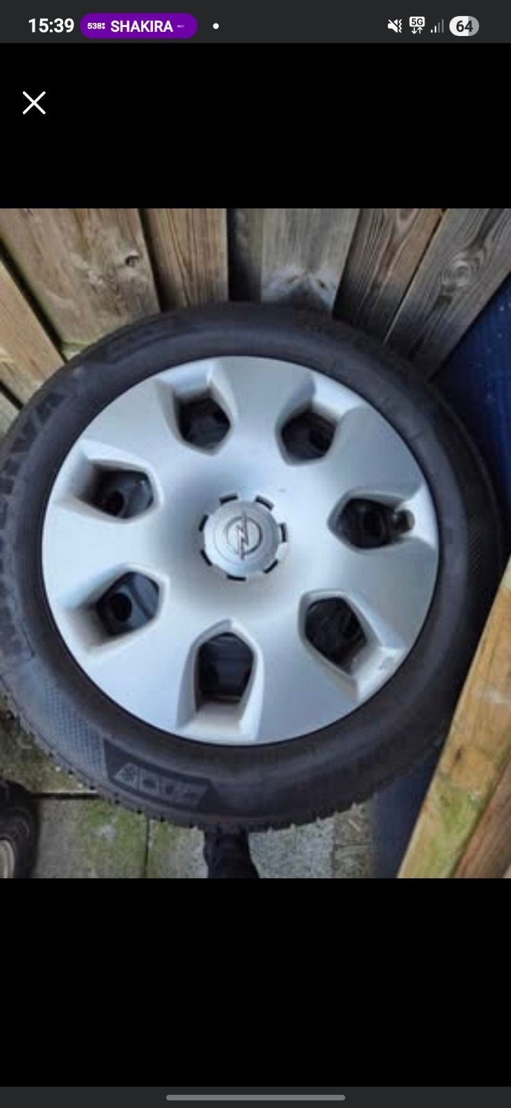 Opel Astra Banden, Auto diversen, Wieldoppen, Ophalen of Verzenden