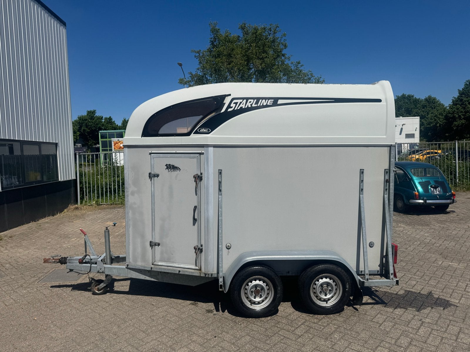 Atec Starline 1.5 Paardentrailer in zeer goede staat!, Dieren en Toebehoren, Paarden en Pony's | Trailers en Aanhangwagens, Ophalen
