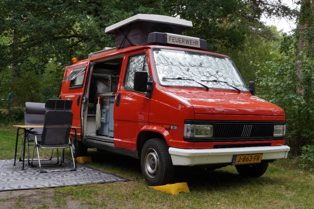 Fiat ducato camper, Buscamper of Camperbus, Koelkast, Luifel, Fiat