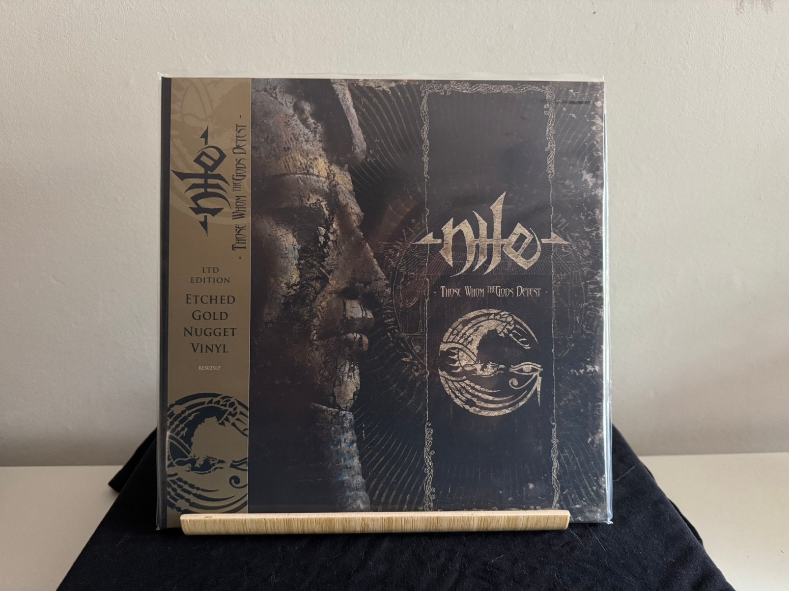 Nile Those Whom The Gods Detest LP gold nugget limited 400, Ophalen of Verzenden, Nieuw in verpakking, 12 inch