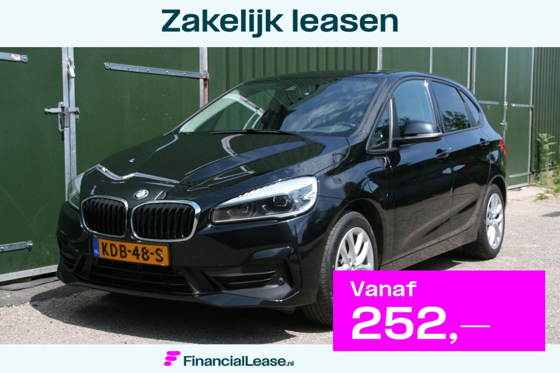 BMW 2-serie Active Tourer 225xe iPerformance Business Editon, Stof, Gebruikt, Zwart, Plug-in hybride
