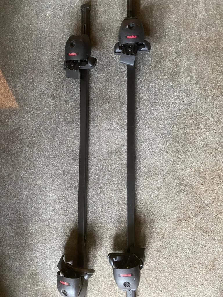 MontBlanc Dakdragers voor Volvo V50, Auto diversen, Dakdragers, Gebruikt, Ophalen of Verzenden