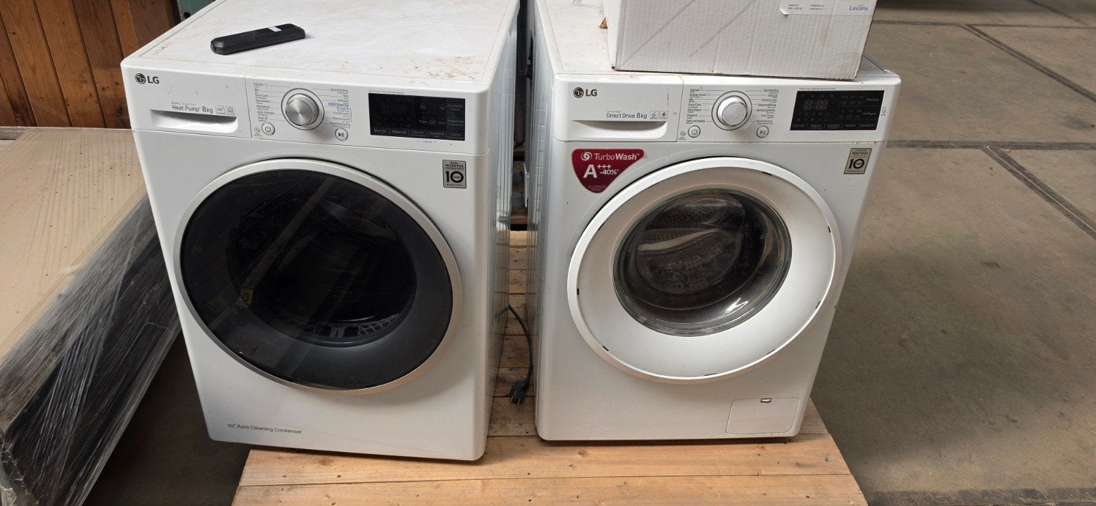 LG Wasmachine en Droger Set - Zo goed als nieuw, Ophalen